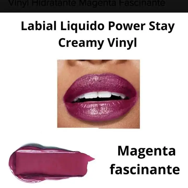 Labial intransferible magenta fascinante avon $18.000