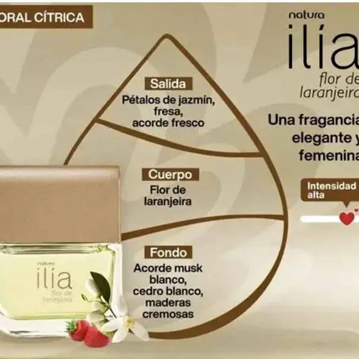 Perfume ilia laranjeira natura $75.000