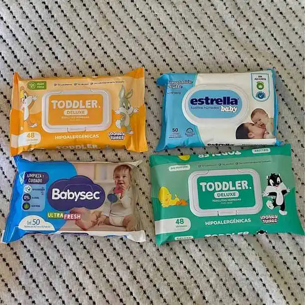 Toallitas toddler, babysec, estrella