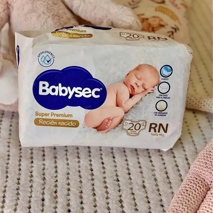 Pañales babysec!