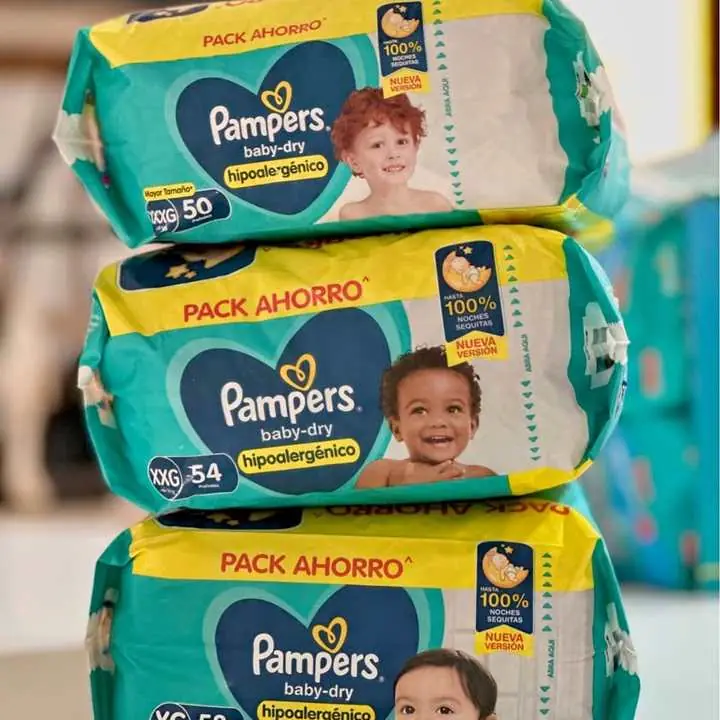 Pañales pampers promo