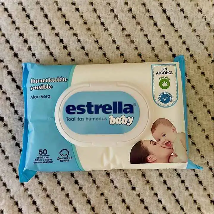 Toallitas húmedas estrella piel sensible!
