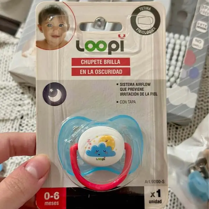 Chupete loopi promo! brilla en la oscuridad