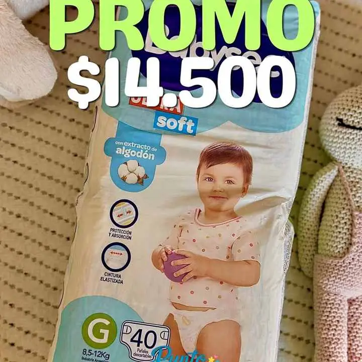 Promo babysec ultra soft talle G