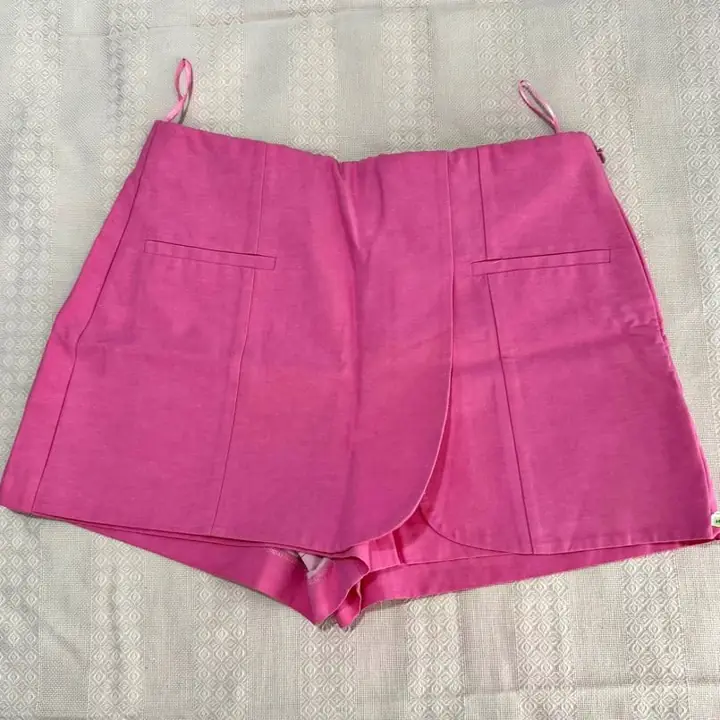 Pollera short Zara rosa - Importada con etiqueta