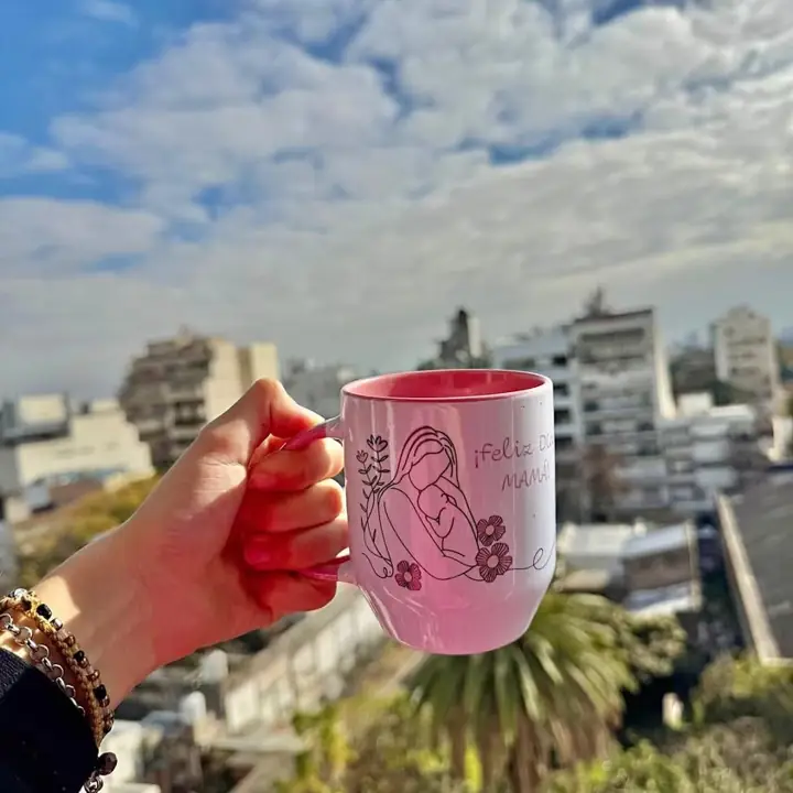 Taza de cerámica para el Día de la Madre