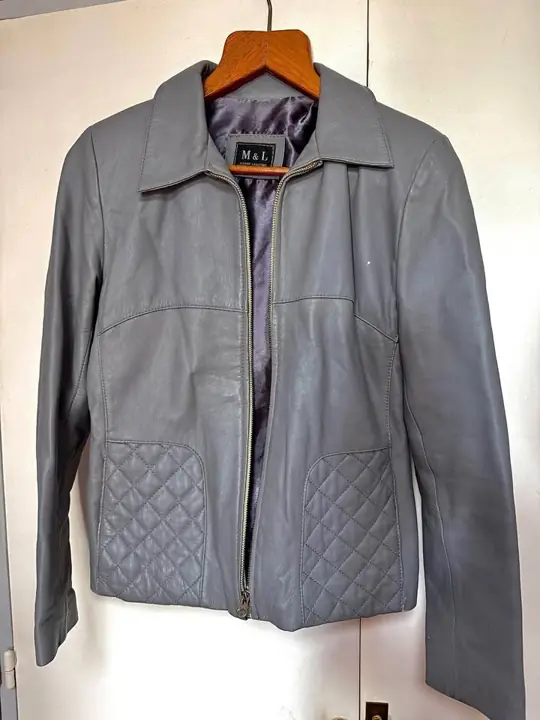 Campera de Cuero Legítimo M&L - Nueva sin Uso - para mujer