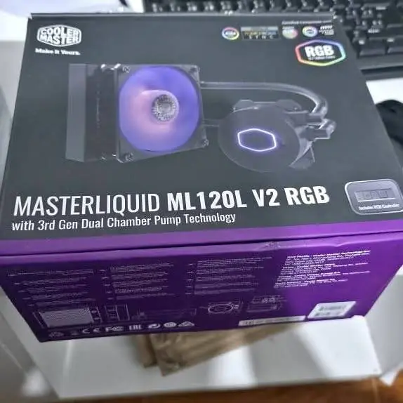 Refrigeración liquida 120 máster cooler RGB