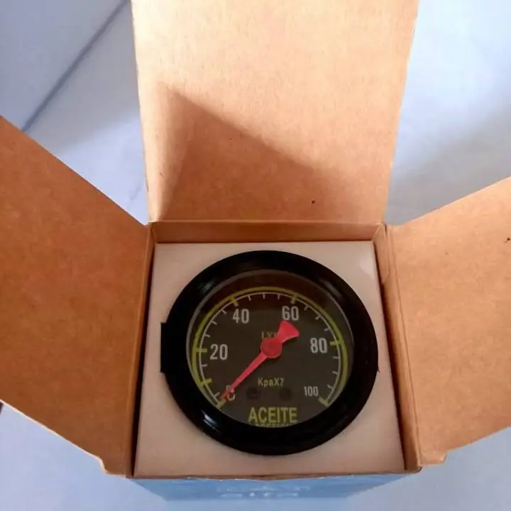 Reloj medidor presión de aceite Alfa Universal