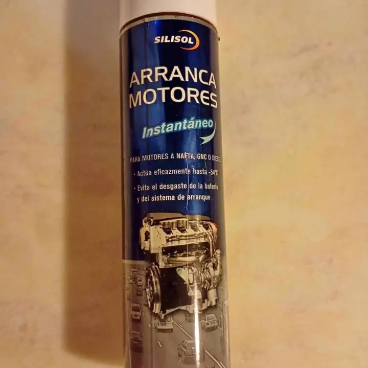 Arranca Motores instantáneo Silisol 440ml para motores a Nafta, GNC o Diesel