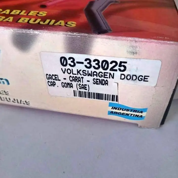 Cables para bujia Ferrazzi para Volkswagen Gacel / Carat y Senda