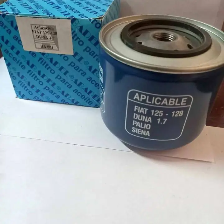 Filtro para aceite Fiat 125/ 128/ Duna 1.7/ Palio y Siena