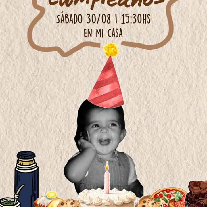Invitaciones de cumpleaños personalizadas
