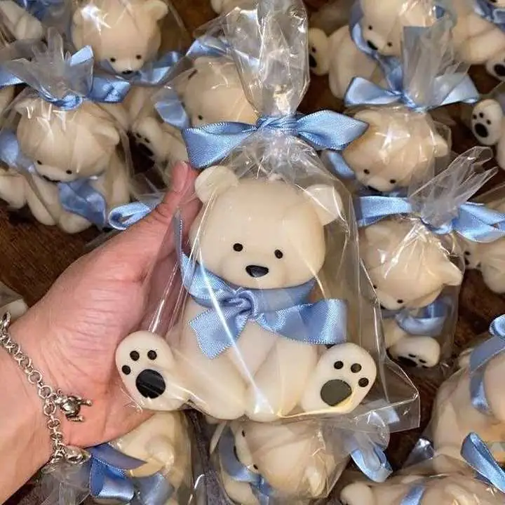 Oso XL – Vela aromática para centro de mesa o souvenir