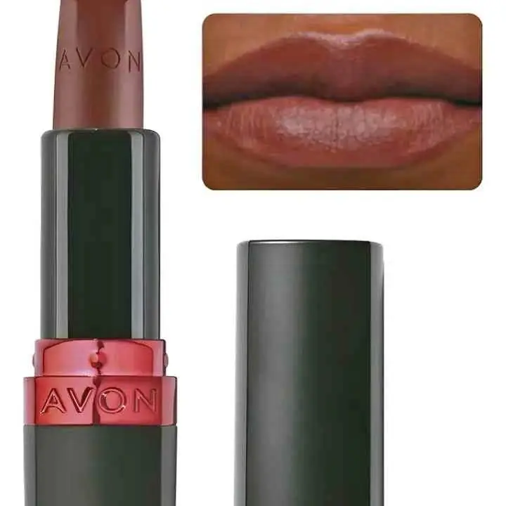 Labial ultra matte avon. Único color nude marrón