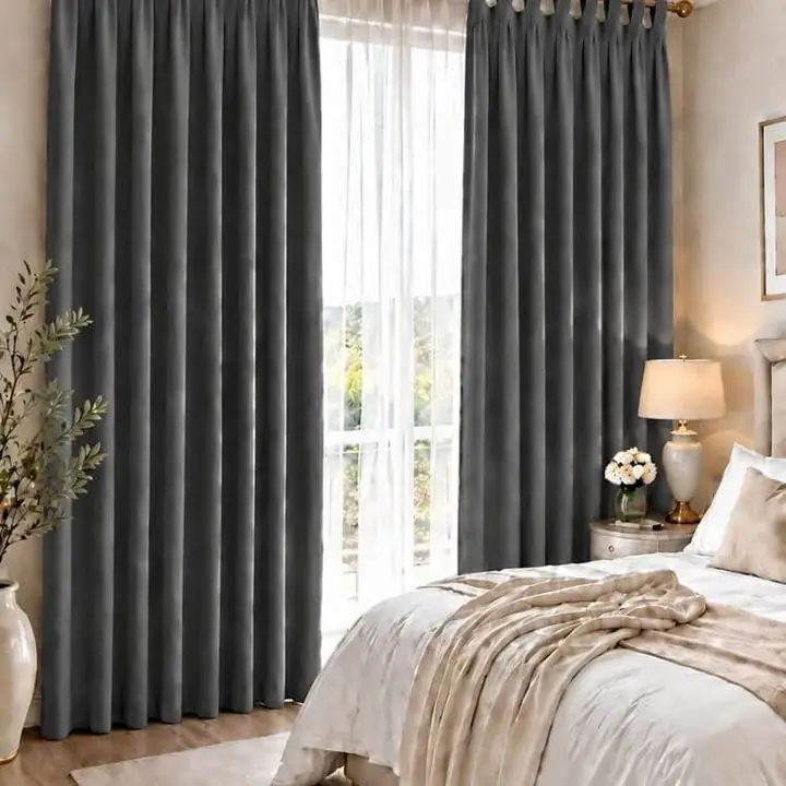 Cortinas largas tela mecánica – 1.40 x 2 m cada paño