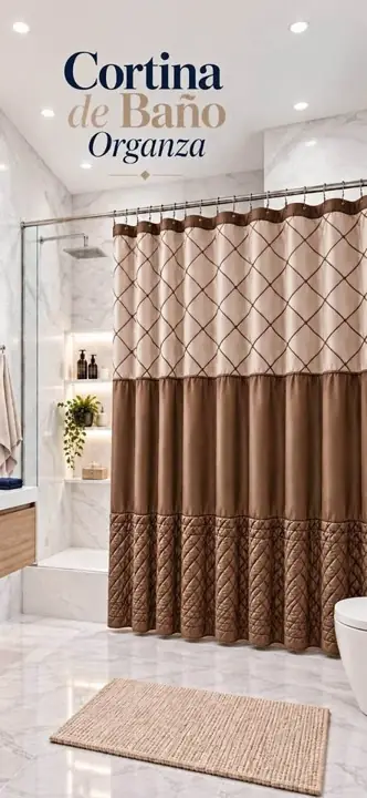 Cortina de Baño | Tela Organza