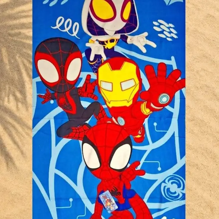 Toallón Infantil Playero de Microfibra