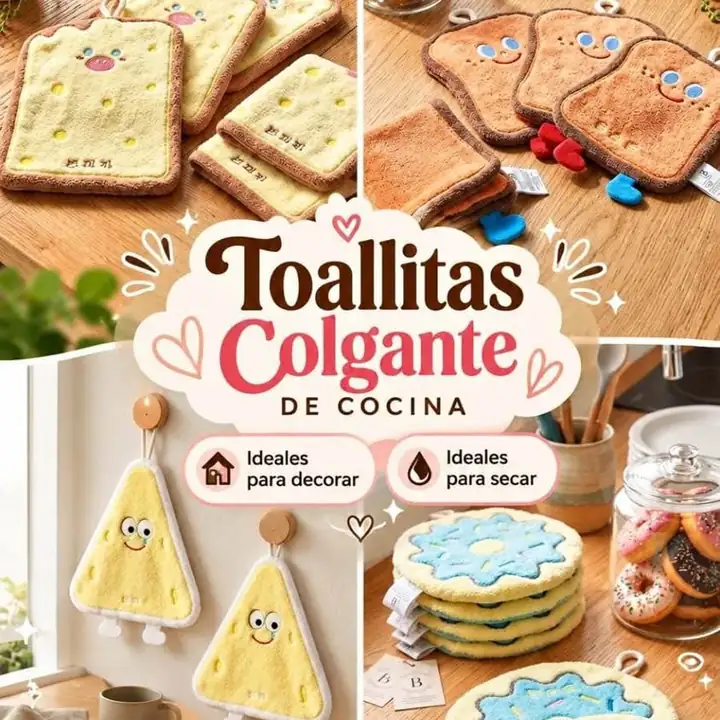 Toallitas Colgantes de Cocina