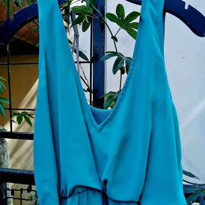 Vestido liquido! Talle M crep es verde esmeralda IMPORTADO