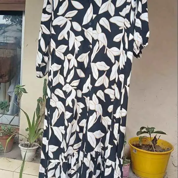 Vestido camisero talle L