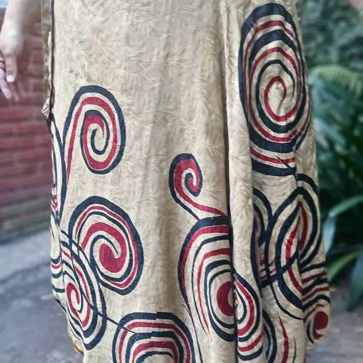 Pollera India reversible va de un talle S al XL