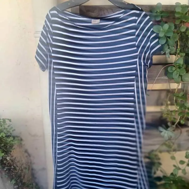 Vestido NMD media estacion elastizado talle XL