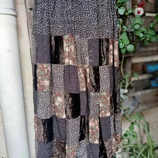 Pollera india sin uso