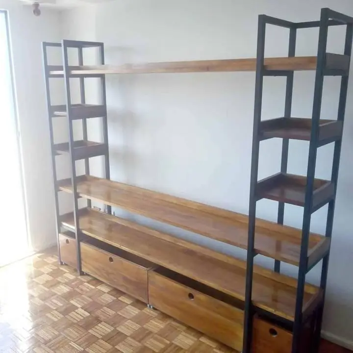 Rack de tv estilo industrial