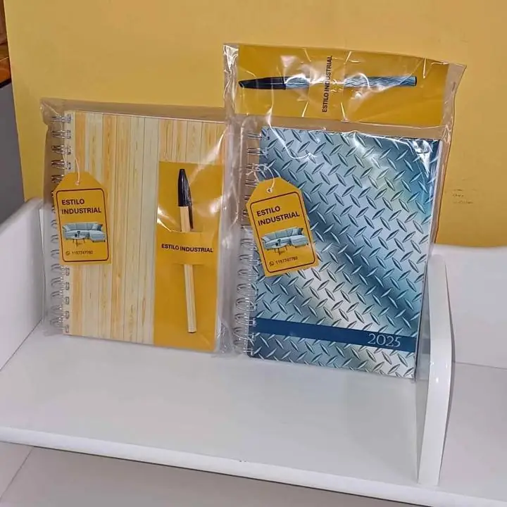 Agendas tapa dura en stock disponible