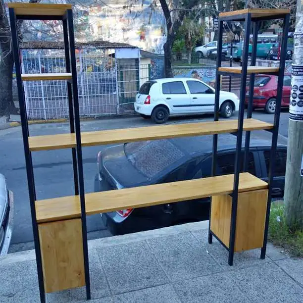 Rack de tv estilo industrial