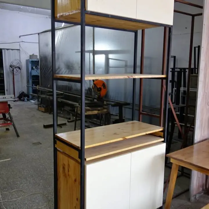 Alacenas y muebles de cocina estilo industrial