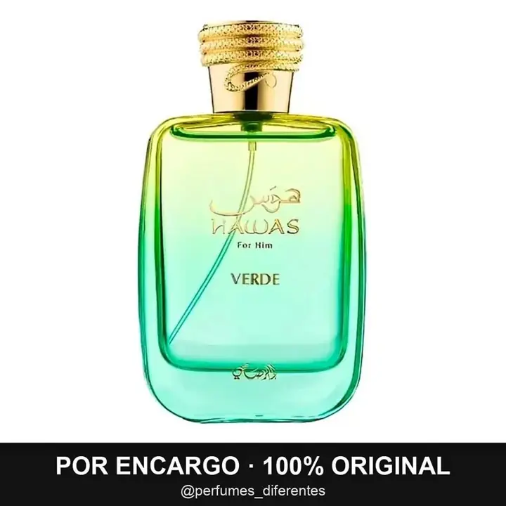 Perfume Rasasi Hawas Verde EDP 100ml