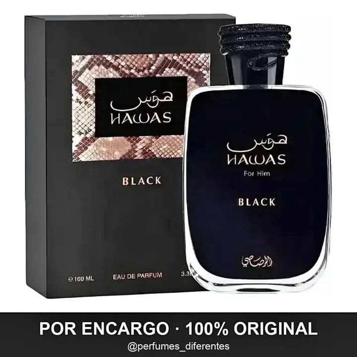 Perfume Rasasi Hawas Black EDP 100ml