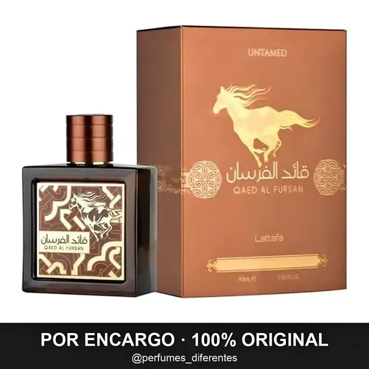 Perfume Lattafa Qaed al Fursan Untamed EDP 90ml
