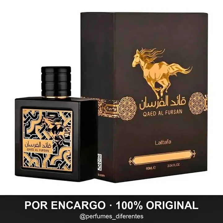 Perfume Lattafa Qaed al Fursan EDP 90ml