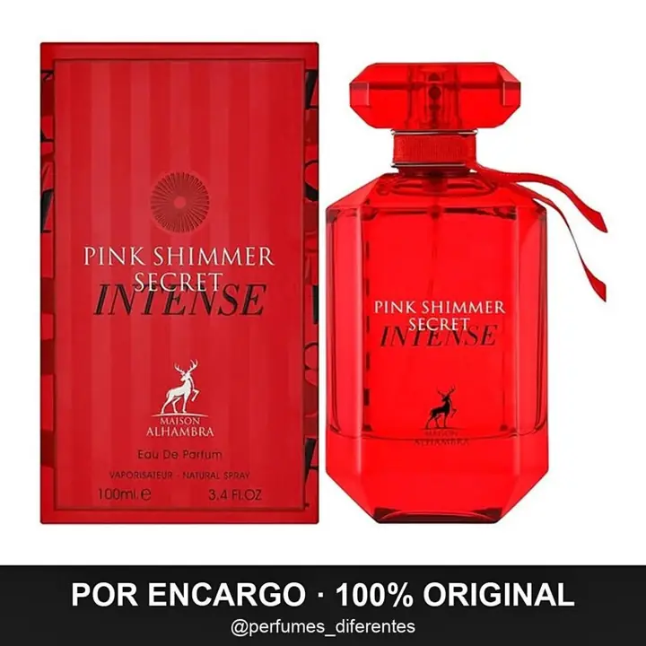 Perfume Maison Alhambra Pink Shimmer Secret Intense EDP 100ml