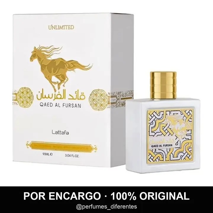 Perfume Lattafa Qaed al Fursan Unlimited EDP 90ml