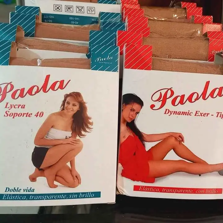 Medias panty paola y bianchi
