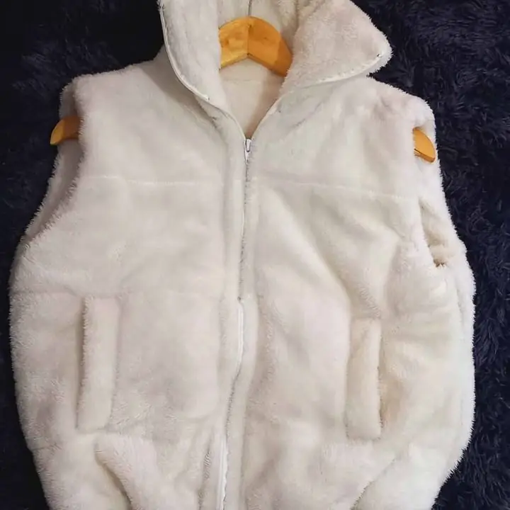 Chaleco de peluche doble