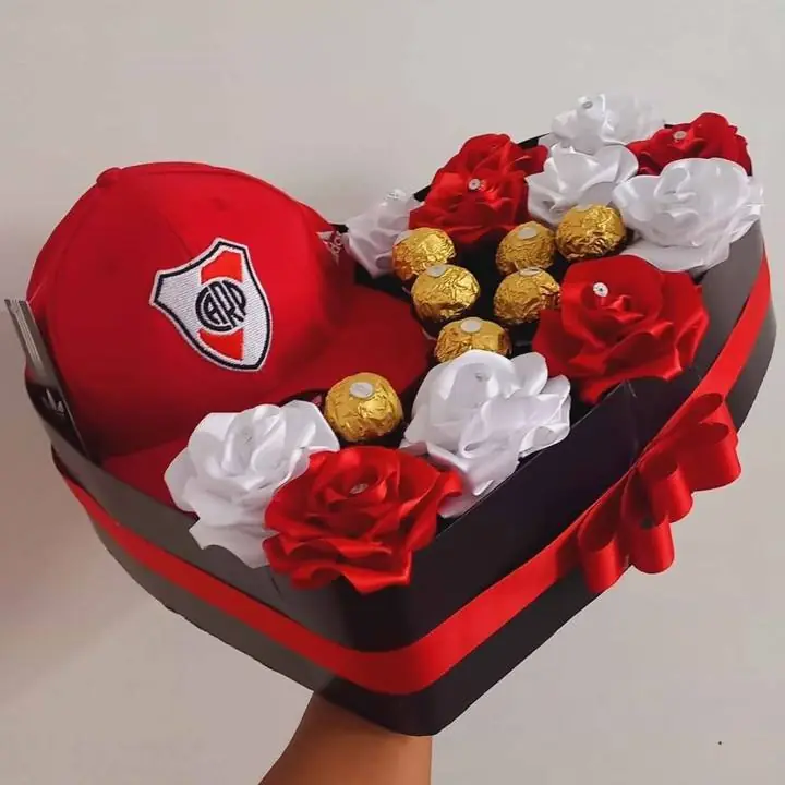 Regalos caja corazón perzonalizados para papá