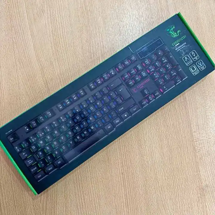 Teclado constrictor rgb