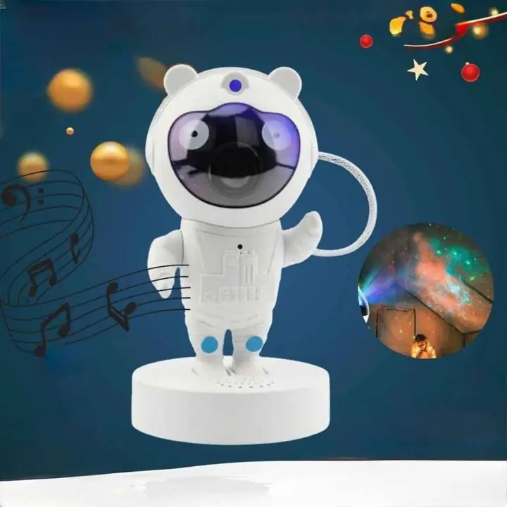 ¡Un astronauta que ilumina y suena!
