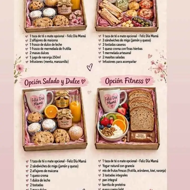 Desayunos para mamá