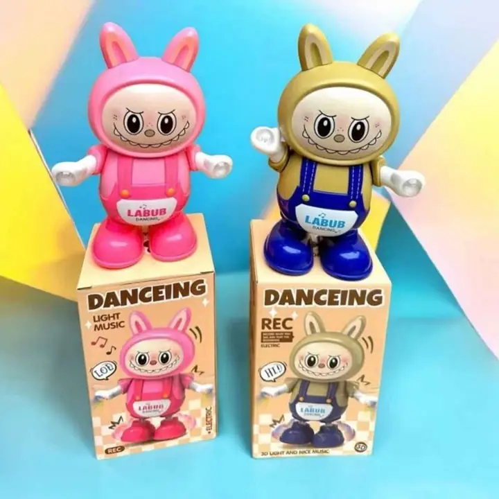 Labubu dancing musical bailarin