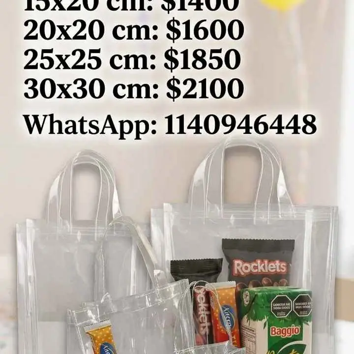 Bolsas PVC ideal para tus eventos