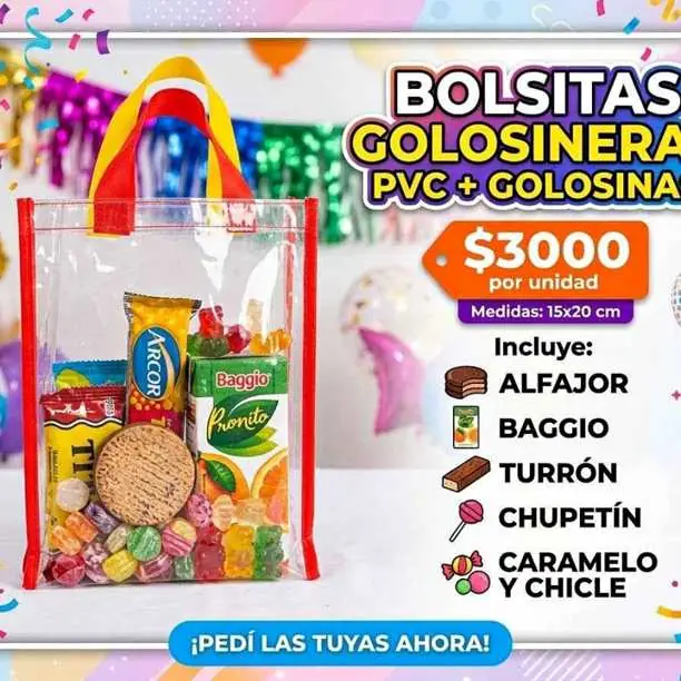 Bolsas golosinas completas