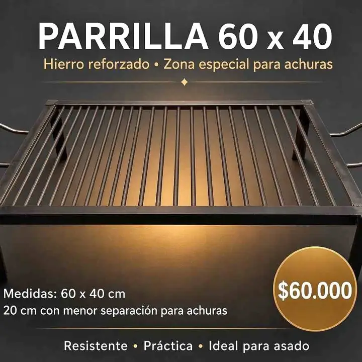 Parrilla asador