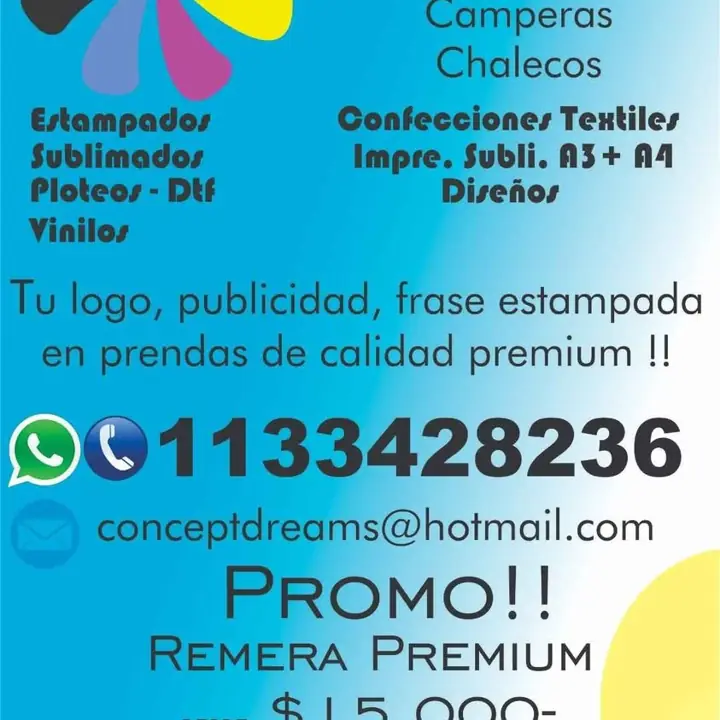 Remeras estampadas con tu logo
