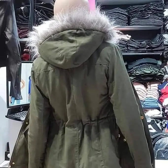 Parka solo verde